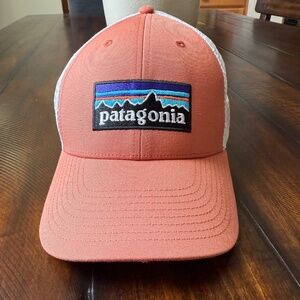 Patagonia Orange Trucker Hat